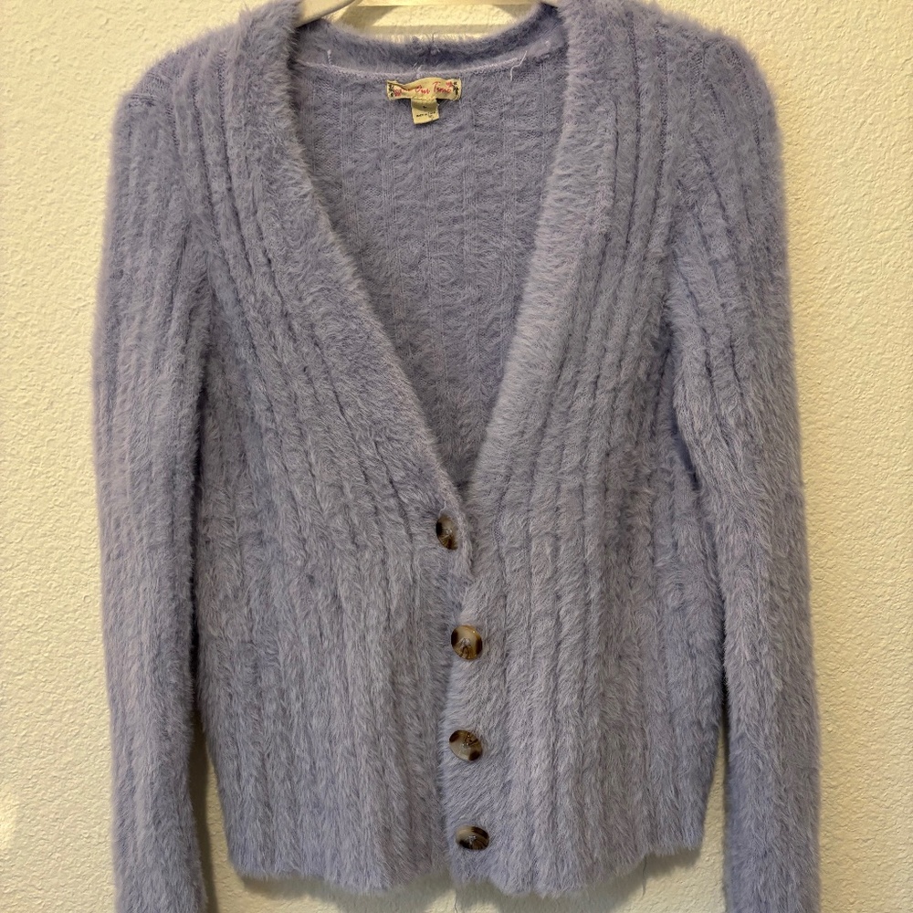 Fuzzy Cardigan